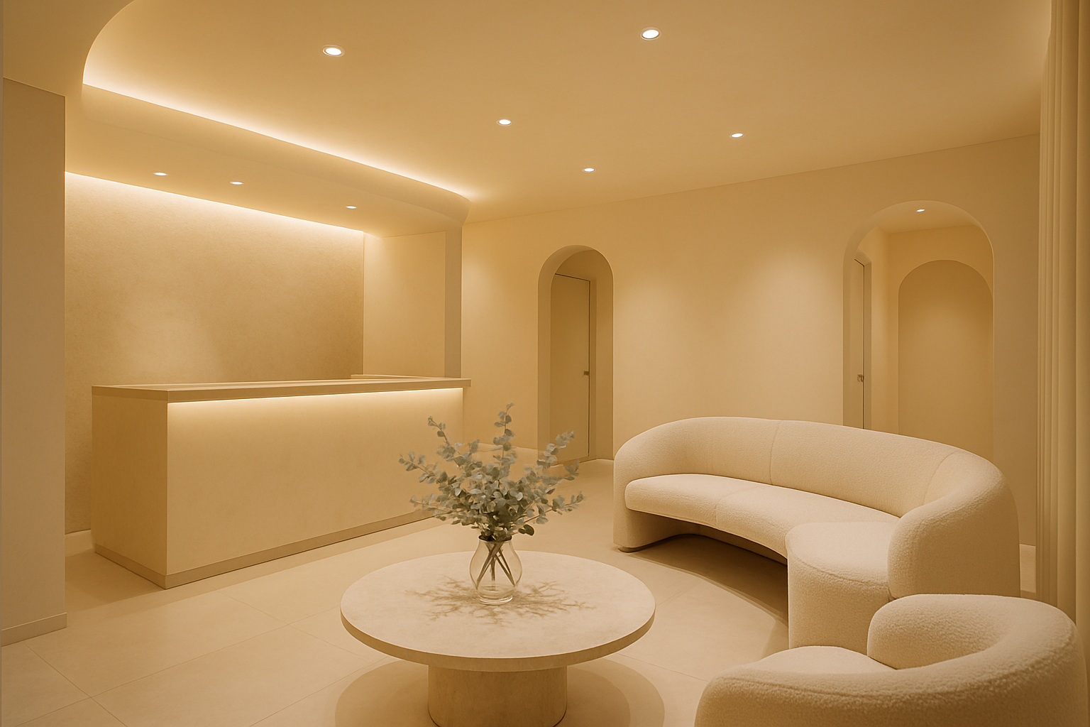 Warm, welcoming atmosphere at Balance Skin & Wellness Institute