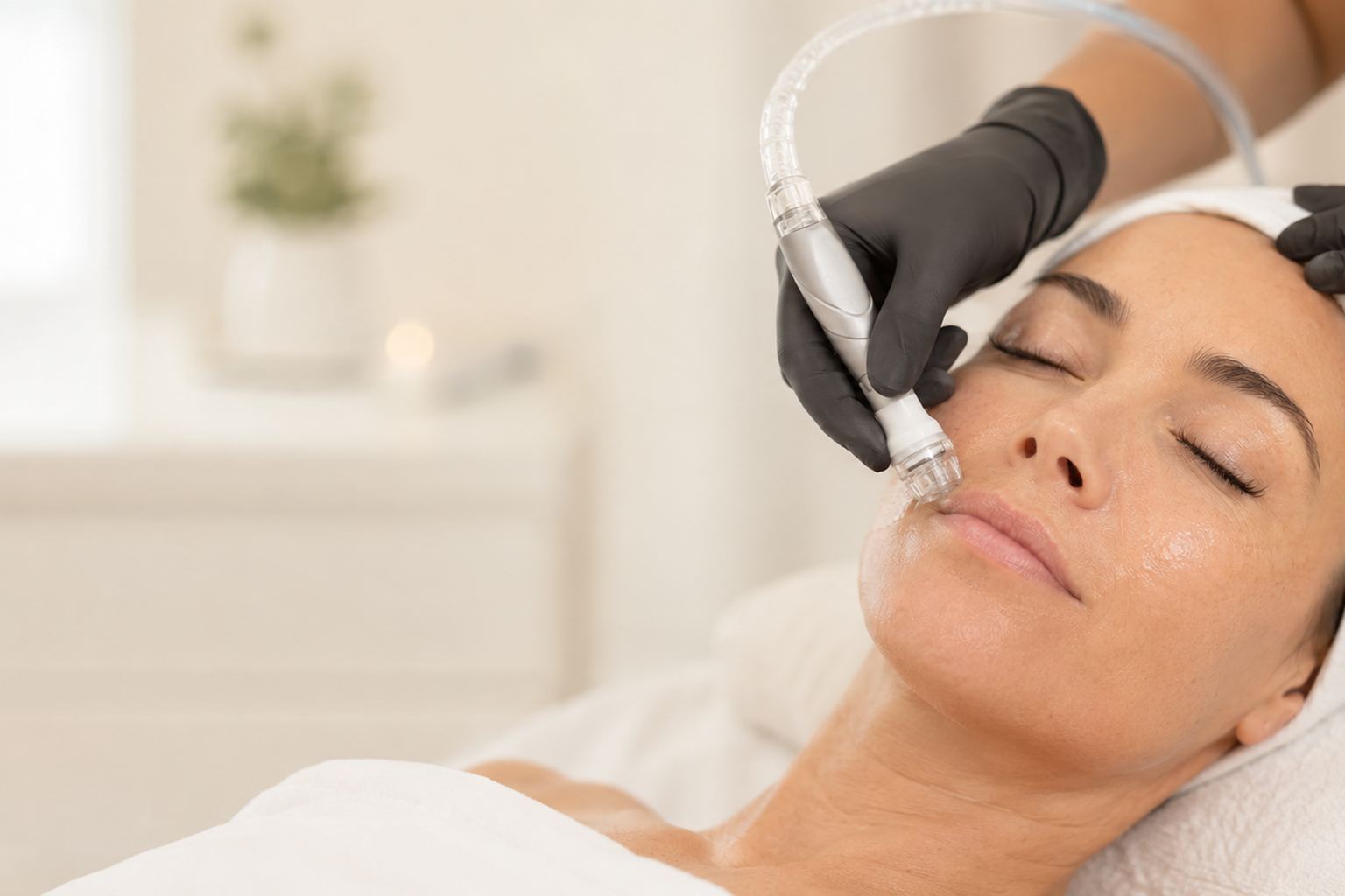 HydraFacial treatment at Balance Skin & Wellness Institute